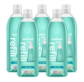 waterfall foaming hand wash refill 5-count bundle, 140 fl oz