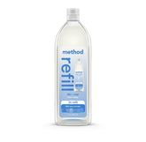 super shine liquid dish soap refill - free + clear, 48 fl oz