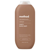 men body wash - sandalwood + vetiver, 18 fl oz