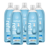 sea minerals gel hand wash refill 5-count bundle, 170 fl oz