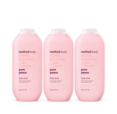 pure peace body wash 3-count bundle, 54 fl oz