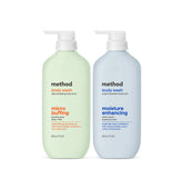 smooth hydration micro buffing + moisture enhancing body wash tonic bundle, 34 fl oz