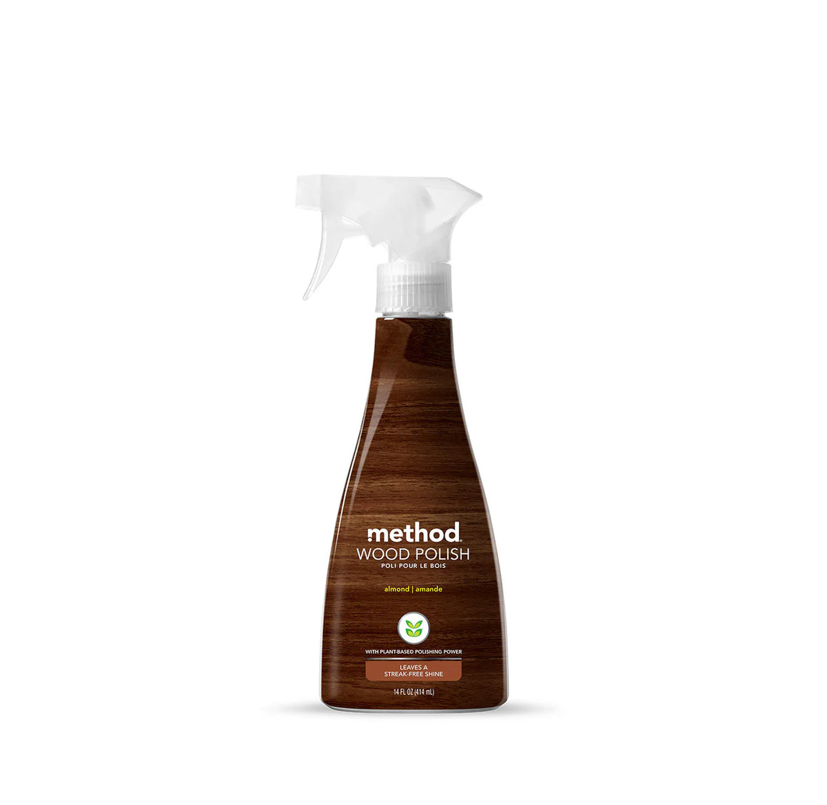 wood polish - almond, 14 fl oz