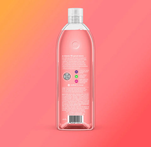gel hand wash refill - pink grapefruit, 34 fl oz 1