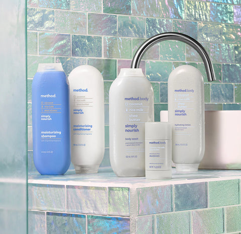 shower trio - simply nourish, 45.5 oz