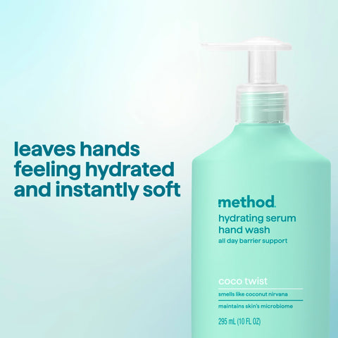 hydrating hand serum hand wash - coco twist, 10 oz