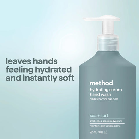 hydrating serum hand wash - sea + surf, 10 oz