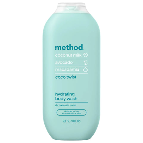 hydrating body wash - coco twist, 18 fl oz