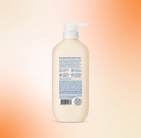 body wash tonic - moisture enhancing, amino acids + hyaluronic acid, 17 fl oz