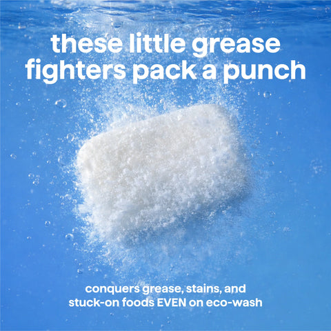 super shine dishwasher tablets - free + clear, 24 ct