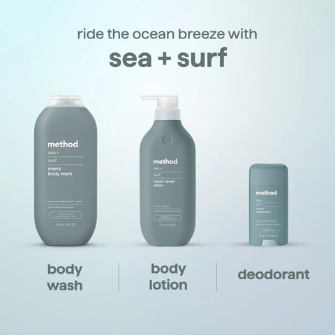 deodorant - sea + surf, 2.65 oz