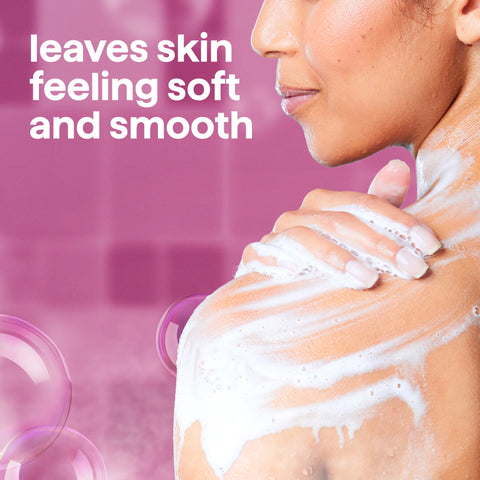 body wash - with notes of vanilla chai, cashmere, and santal, 18 oz.