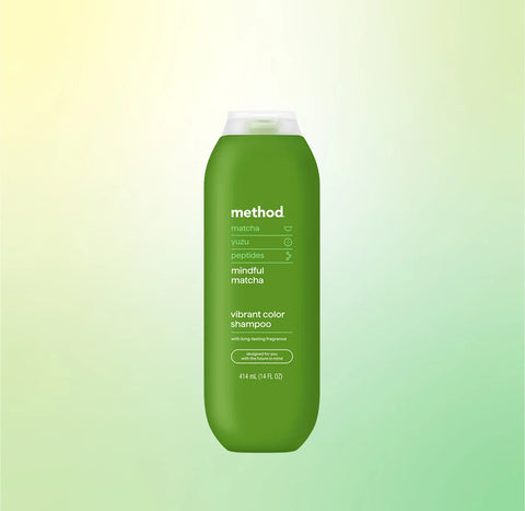 vibrant color shampoo - mindful matcha, 14 fl oz