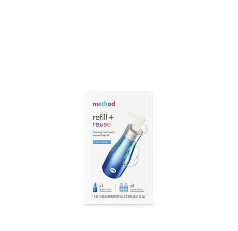 foaming hand wash: concentrates starter kit - sea minerals, 10 fl oz