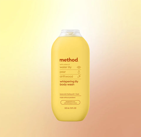 body wash - whispering lily, 18 fl oz