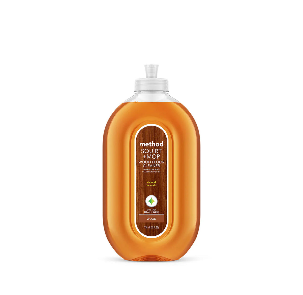 squirt + mop hardwood floor cleaner - almond, 25 fl oz