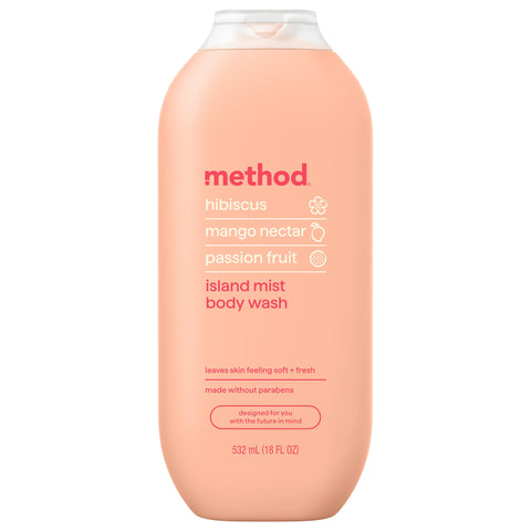 body wash - island mist, 18 fl oz
