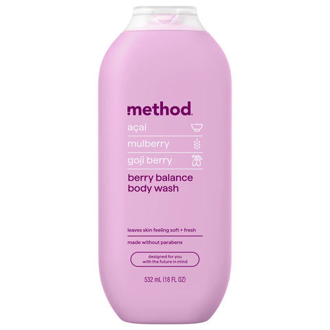 body wash - berry balance, 18 fl oz