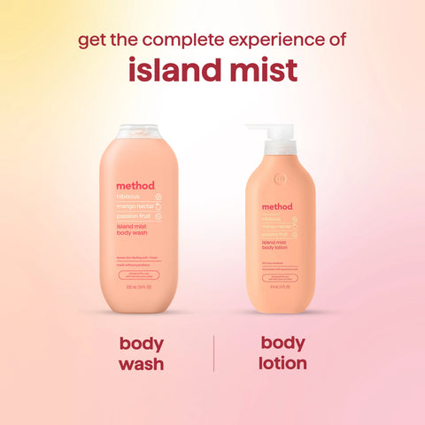 body wash - island mist, 18 fl oz