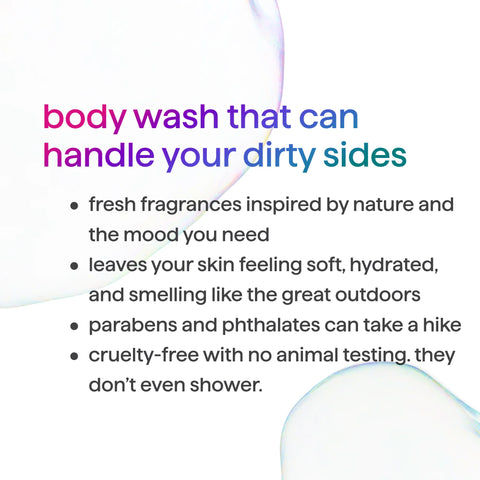 body wash - moss + meadow, 18 fl oz