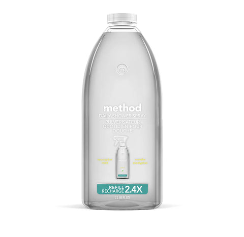 daily shower spray refill - eucalyptus mint, 68 fl oz