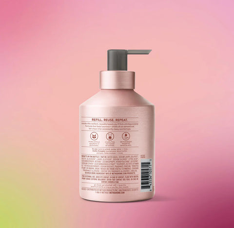 gel hand wash - vanilla + raspberry, 12 fl oz