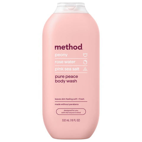body wash - pure peace, 18 fl oz