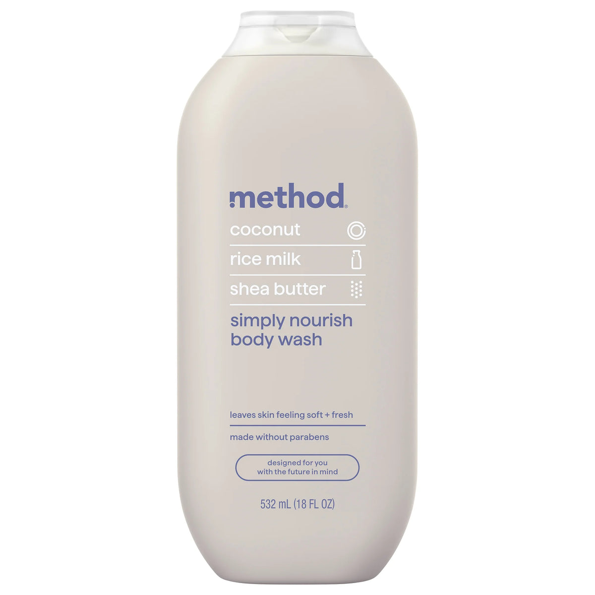 body wash - simply nourish, 18 fl oz