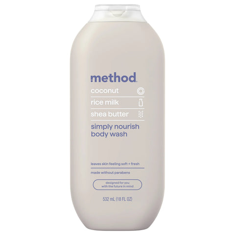 body wash - simply nourish, 18 fl oz