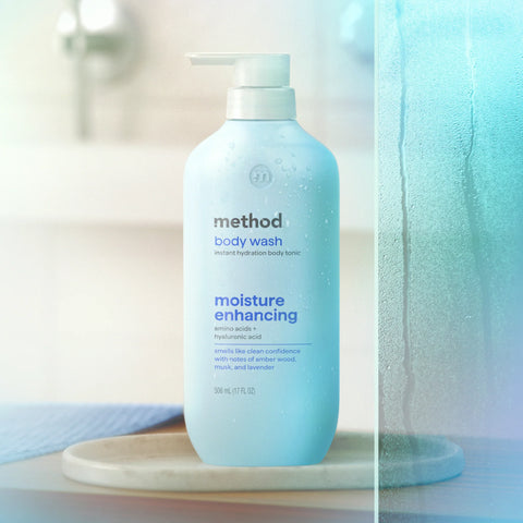 body wash tonic - moisture enhancing, amino acids + hyaluronic acid, 17 fl oz