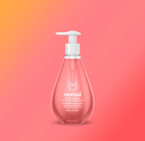 pink grapefruit gel hand wash 3-count bundle