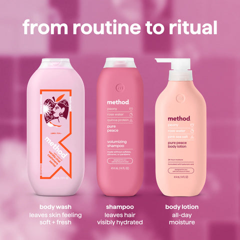 body wash - with notes of vanilla chai, cashmere, and santal, 18 oz.