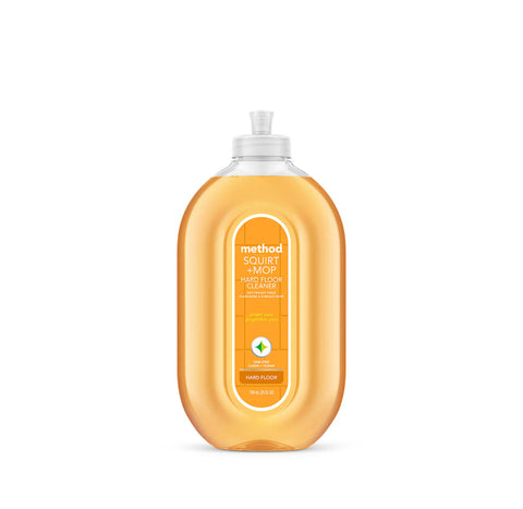 squirt + mop hard floor cleaner - ginger yuzu, 25 fl oz