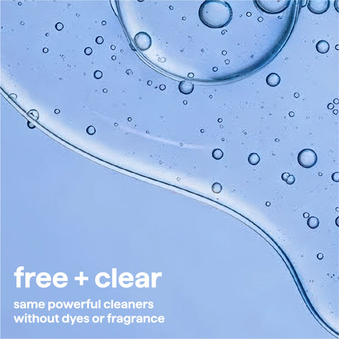 super shine foaming dish spray - free + clear, 16 fl oz