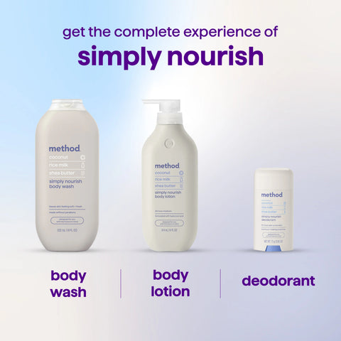 body wash - simply nourish, 18 fl oz