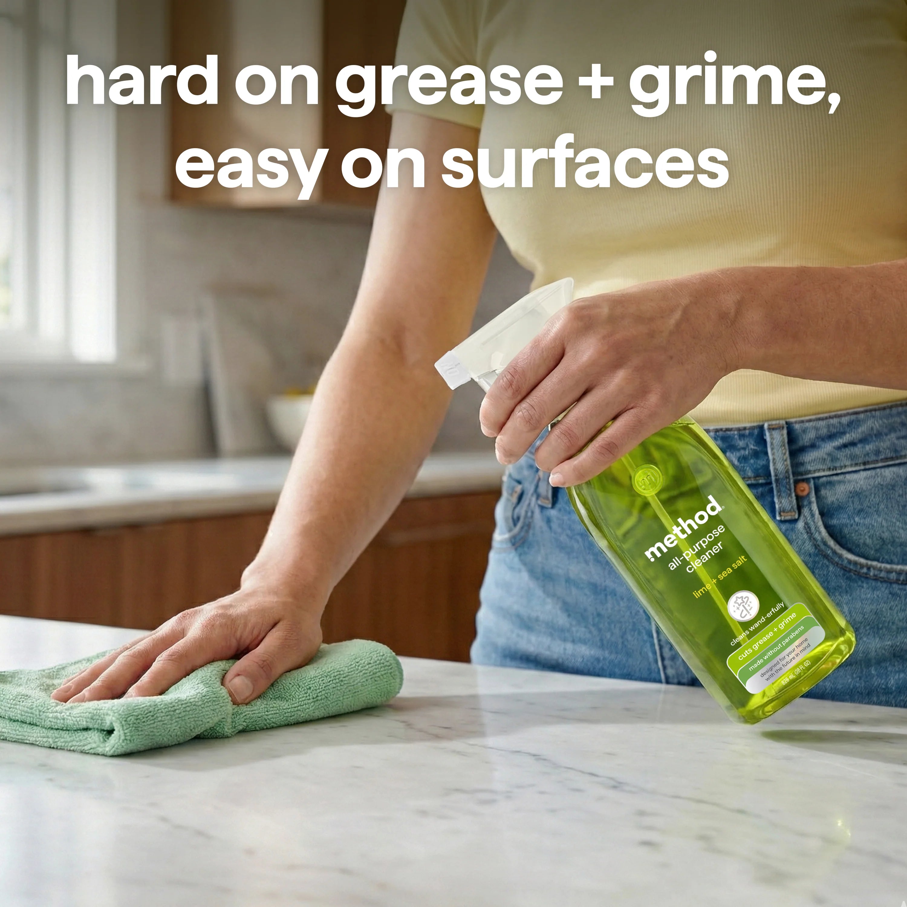 all-purpose cleaner - lime + sea salt, 28 fl oz