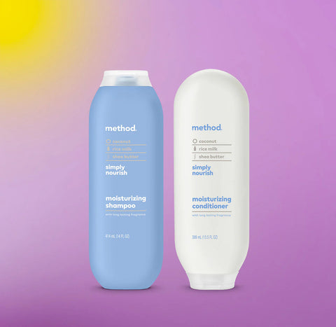 moisturizing shampoo + conditioner bundle - simply nourish, 27.5 fl oz