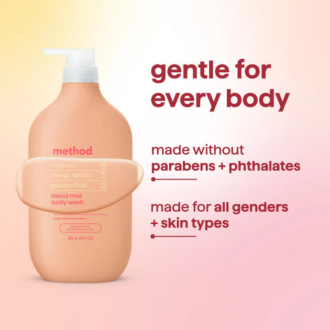 body wash - island mist, 28 fl oz
