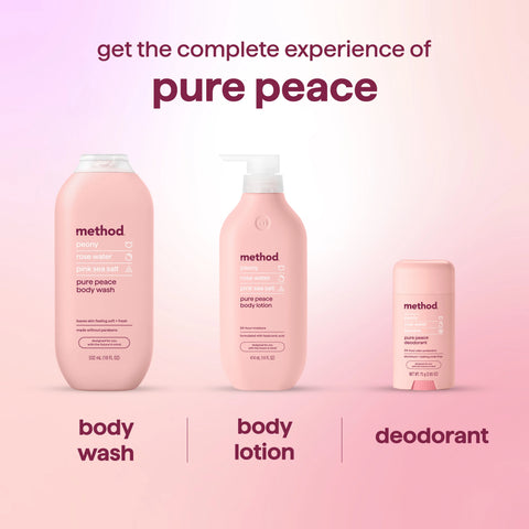 body wash - pure peace, 18 fl oz