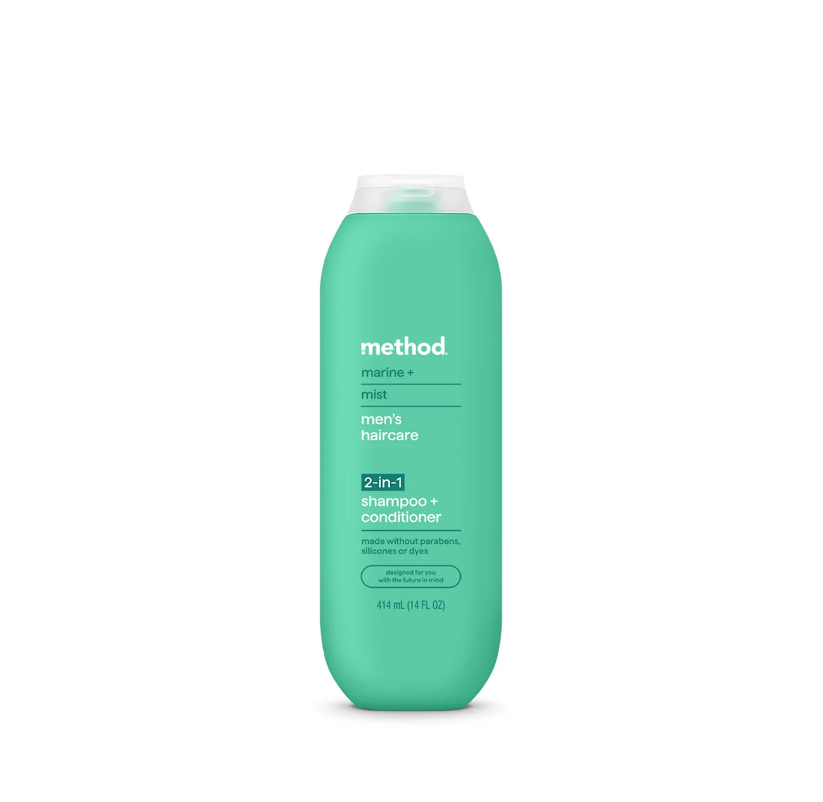 men 2-in-1 shampoo + conditioner - marine + mist, 14 fl oz