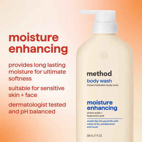 micro buffing + moisture enhancing body wash tonic bundle, 34 fl oz