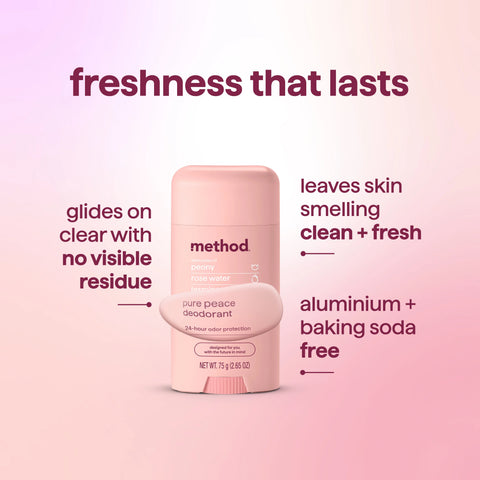 deodorant - pure peace, 2.65 oz
