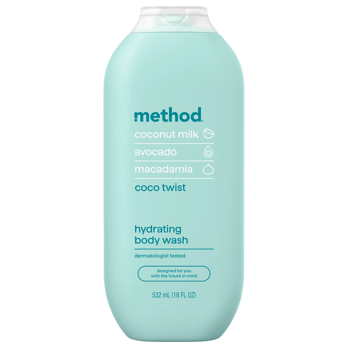 hydrating body wash - coco twist, 18 fl oz