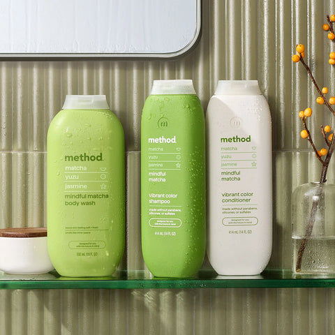 vibrant color conditioner - mindful matcha, 13.5 fl oz