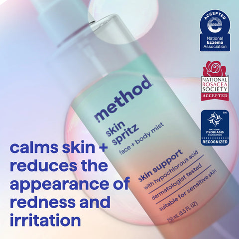 skin spritz face + body mist