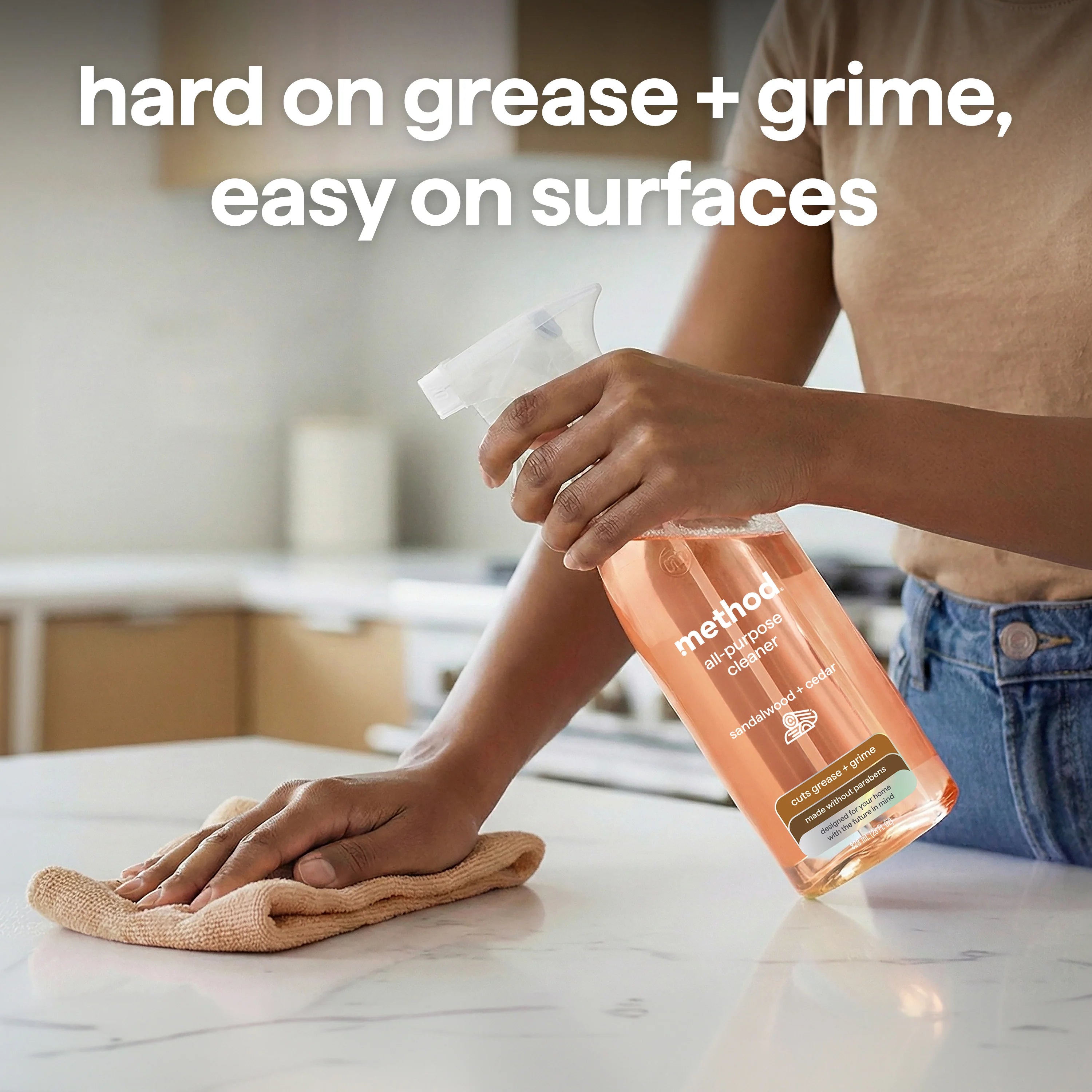 all-purpose cleaner - Sandalwood + Cedar, 28 fl oz