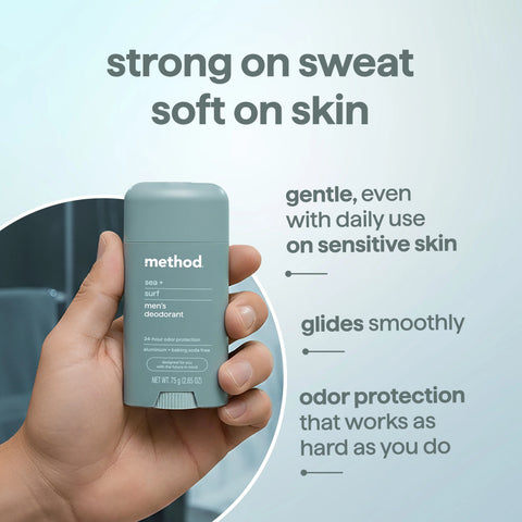 deodorant - sea + surf, 2.65 oz