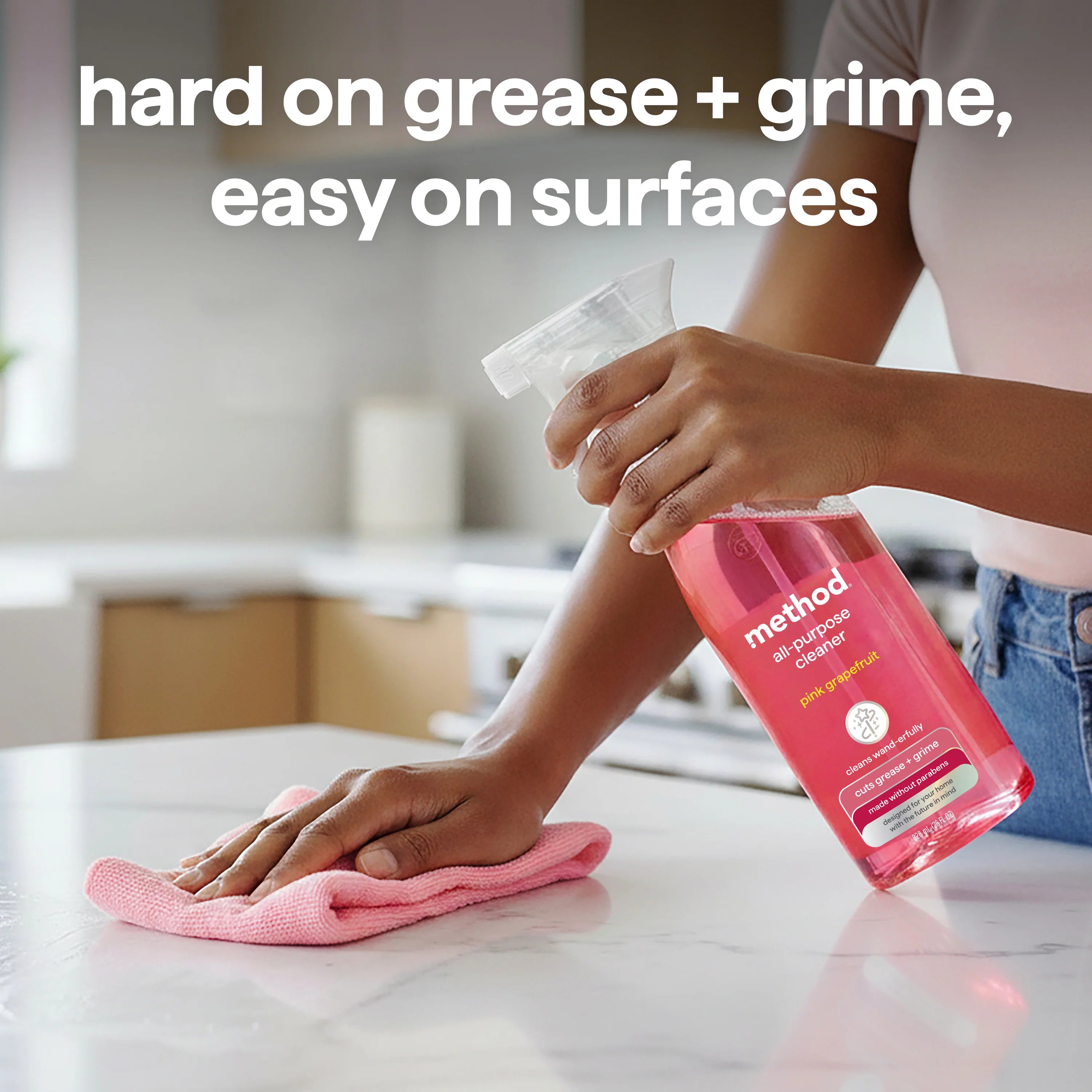 all-purpose cleaner - pink grapefruit, 28 fl oz