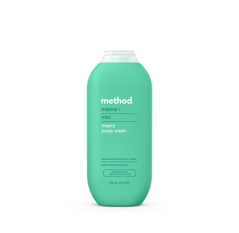 body wash - marine + mist, 18 fl oz