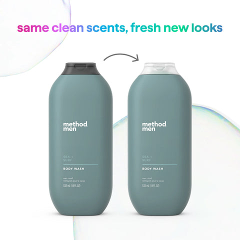 men body wash - Sea + Surf, 3.4 fl oz